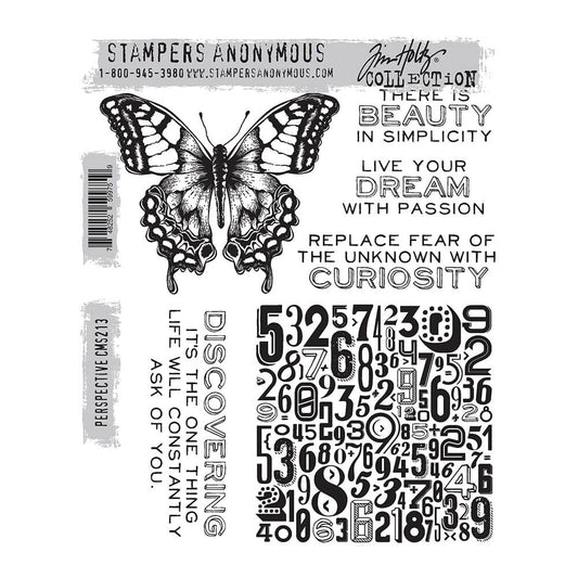 Tim Holtz Stampers Anonymous Cling Mount Stamp Perspective Stampers Anonymous Tim Holtz Other 