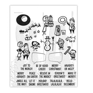 Tim Holtz Stampers Anonymous Stamp Christmas Cartoons Stampers Anonymous Tim Holtz Other 