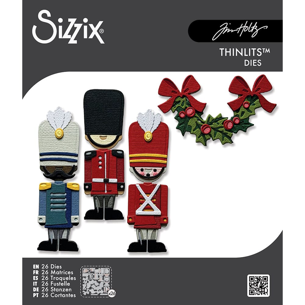 Tim Holtz® Alterations by Sizzix Thinlits Die Set - Yuletide Harvey 26pk Cutting Dies Tim Holtz Other 