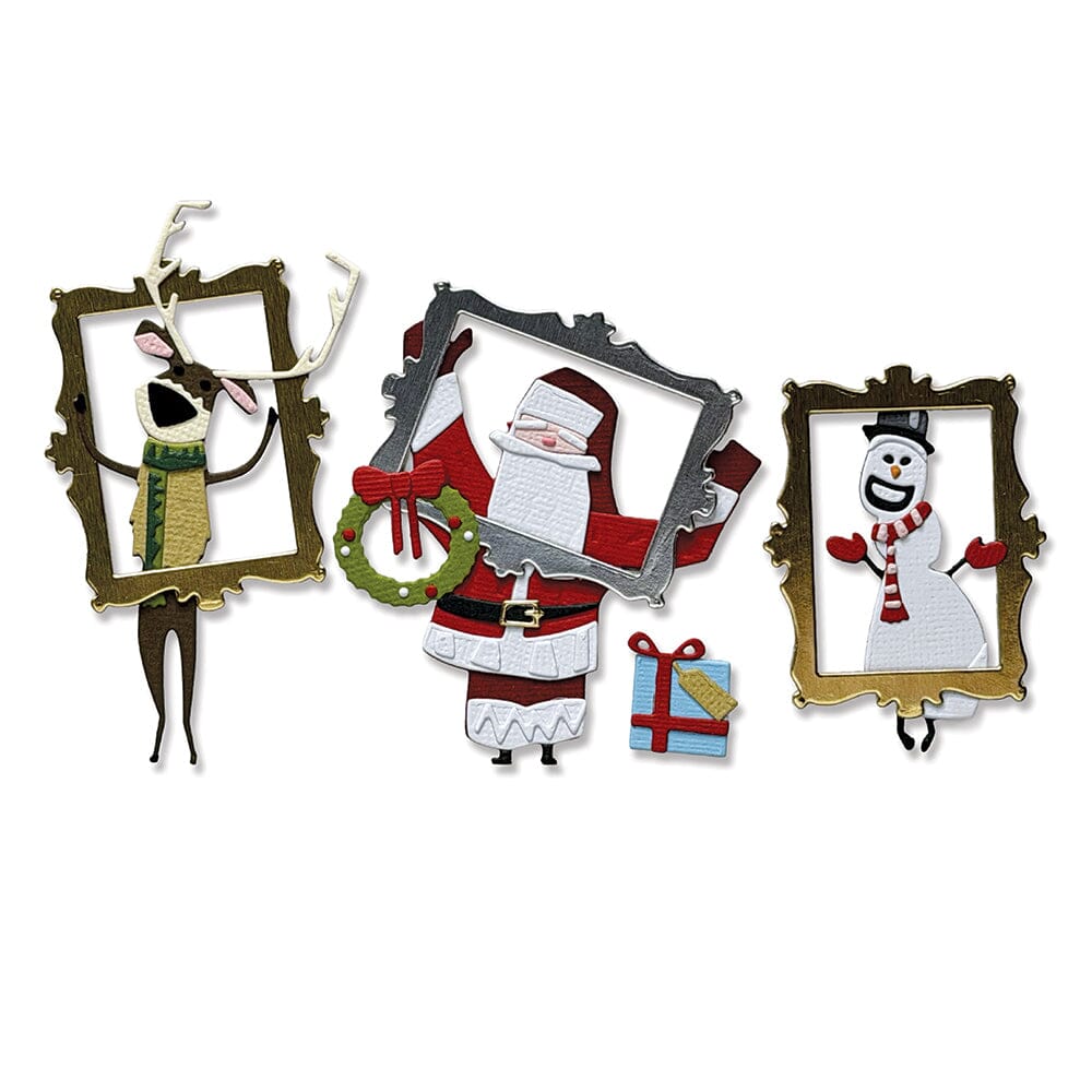 Tim Holtz® Alterations by Sizzix Thinlits Die Set - Vault Papercut Christmas 26pk Cutting Dies Tim Holtz Other 