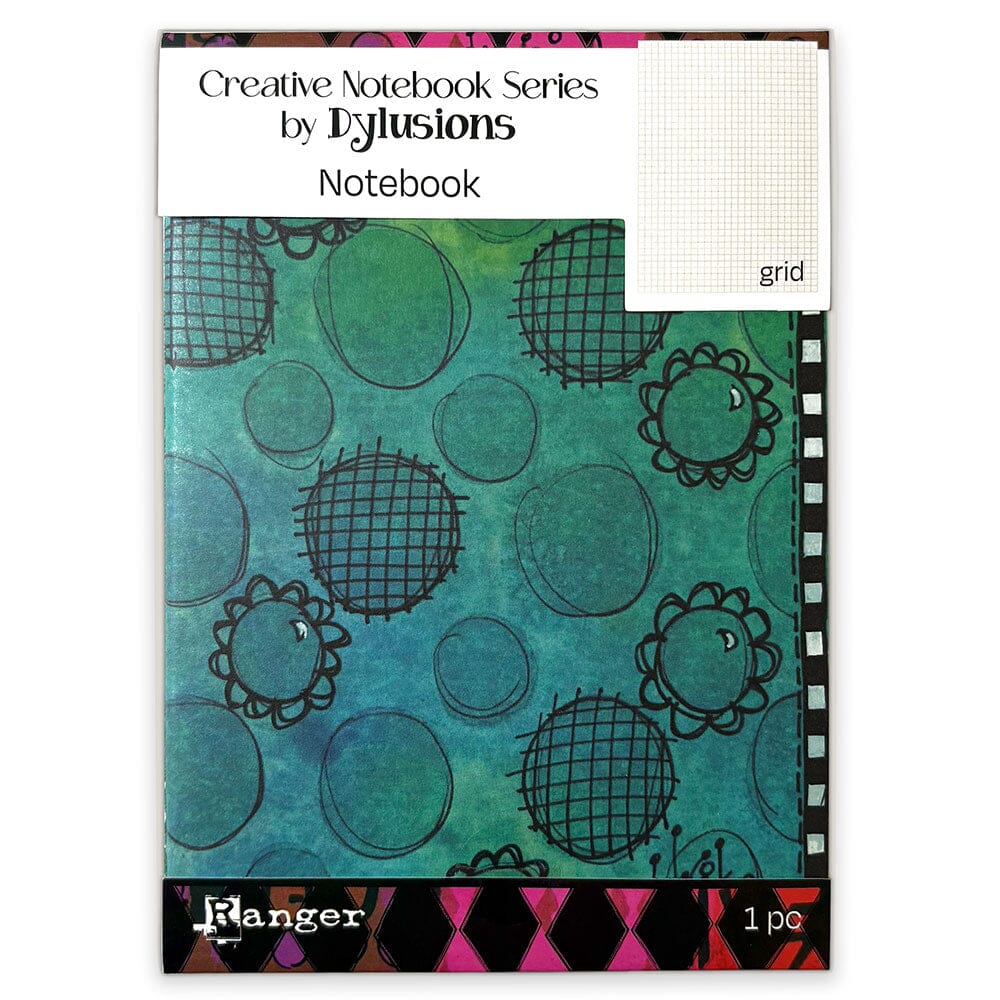 Creative Notebook Series by Dylusions, Notebook - Grid Surfaces Dylusions 