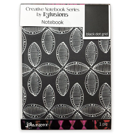 Creative Notebook Series by Dylusions, Notebook - Black Dot Grid Surfaces Dylusions 