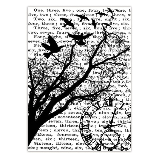 Tim Holtz Stampers Anonymous Cling Mount Stamp Time Stampers Anonymous Tim Holtz Other 