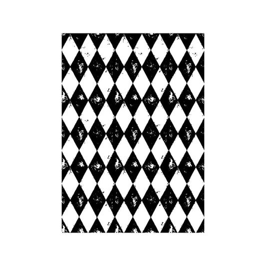 Tim Holtz Stampers Anonymous Cling Mount Stamp Harlequin Stampers Anonymous Tim Holtz Other 