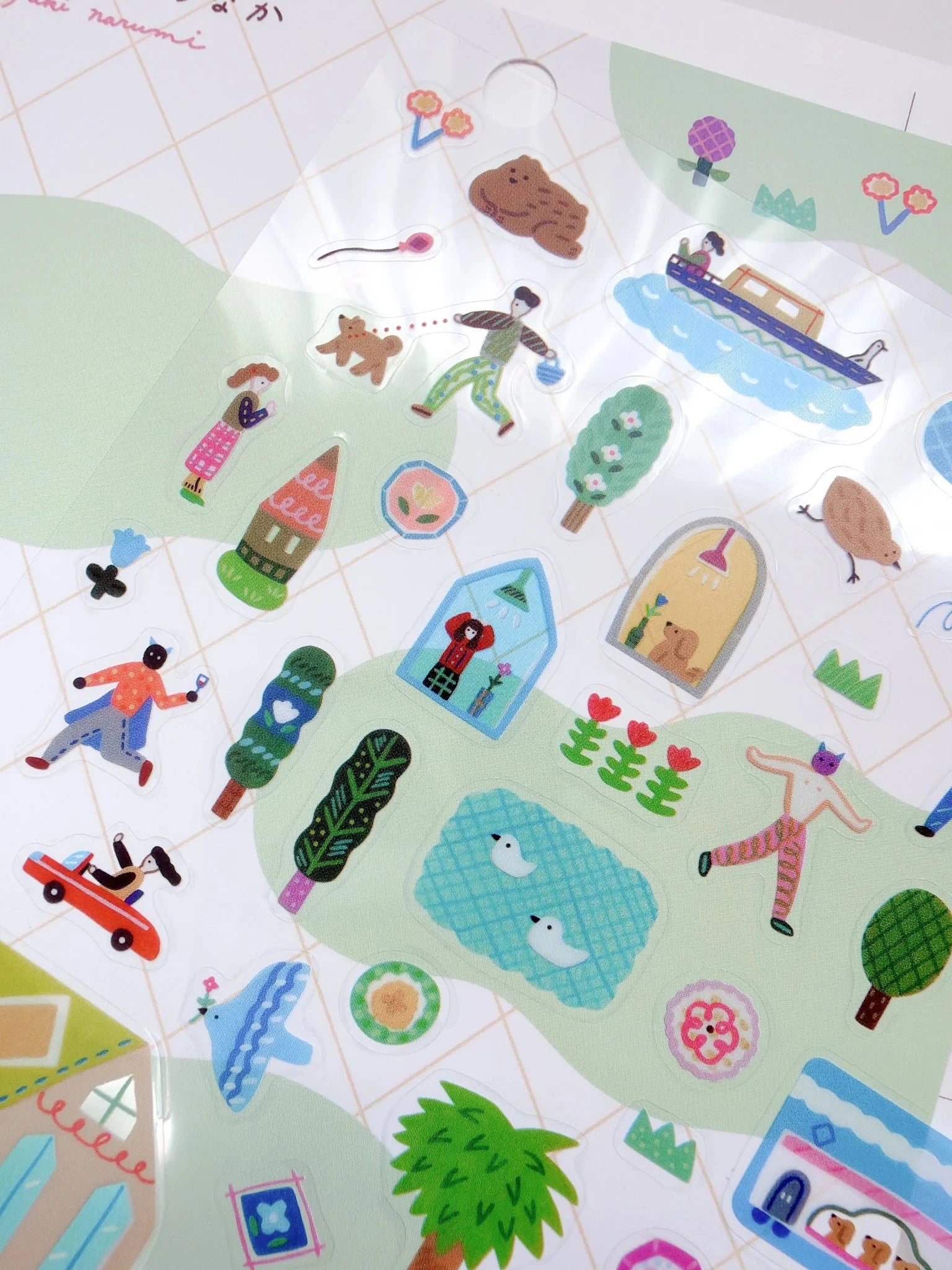 Cozyca Suzuki Narumi Sticker Sheet - One Day in Town Surfaces Cozyca 