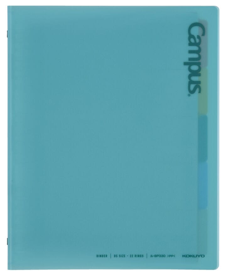 Kokuyo Campus QuickSnap Binder B5 Tools & Accessories Kokuyo Green 