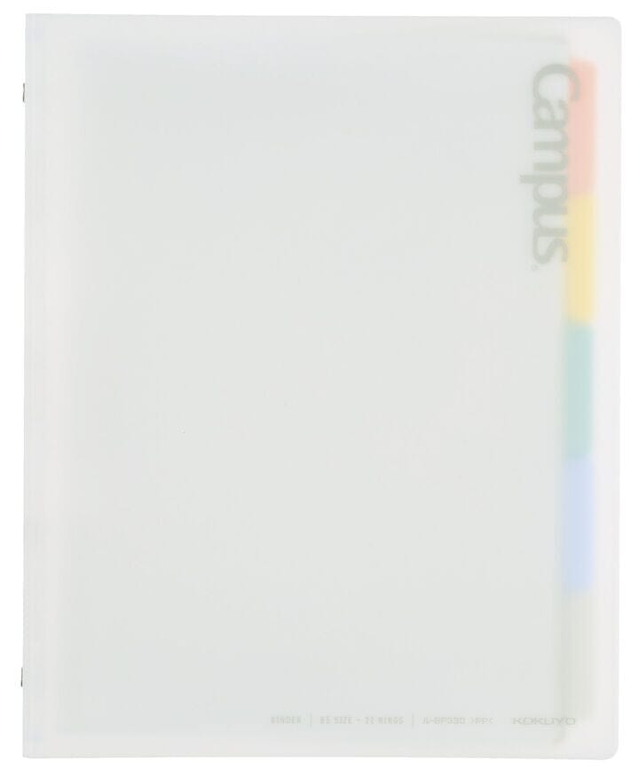 Kokuyo Campus QuickSnap Binder B5 Tools & Accessories Kokuyo White 