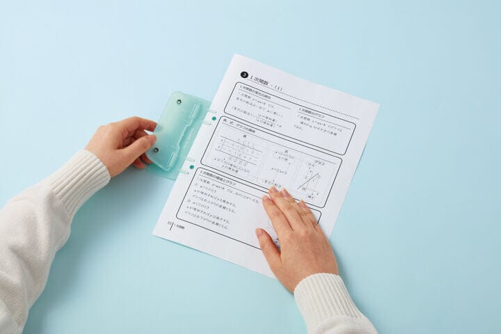 Kokuyo Campus Card 2-Hole Punch Gray Tools & Accessories Kokuyo 
