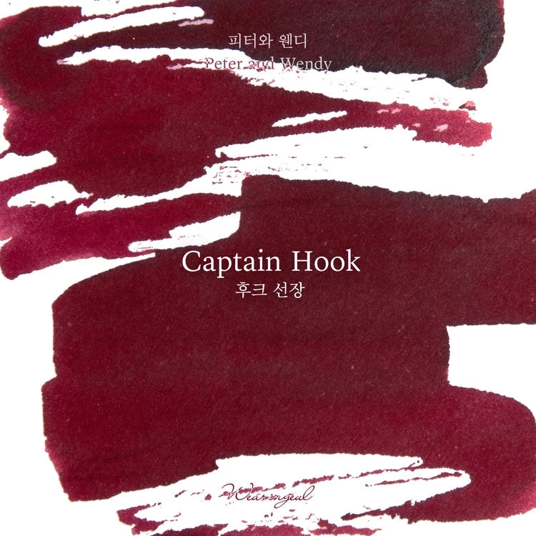 Wearingeul Ink - Peter and Wendy Ink - Captain Hook 30ml Bottled Ink