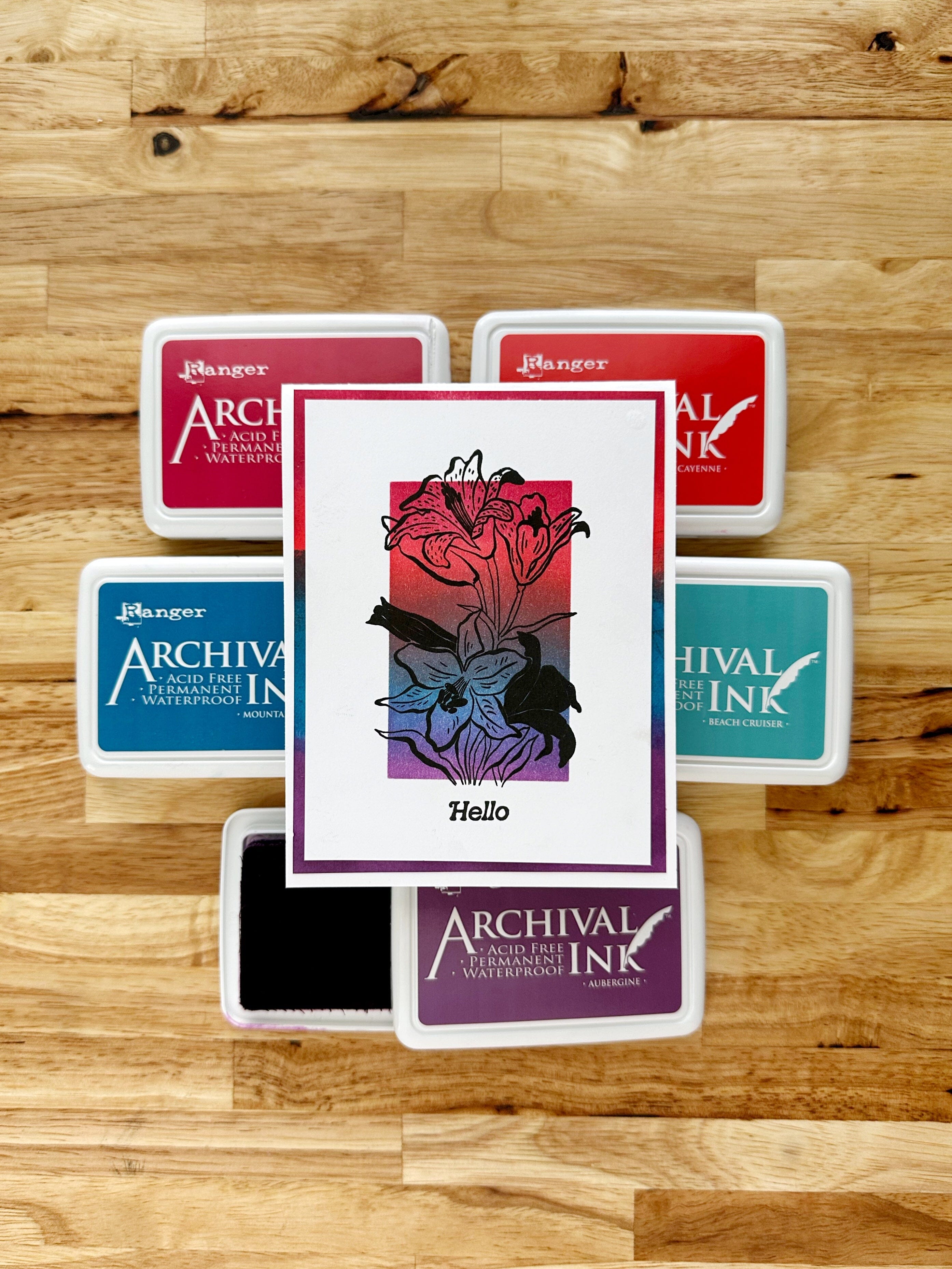 Archival Ink™ Pads Aubergine Ink Pad Archival Ink 