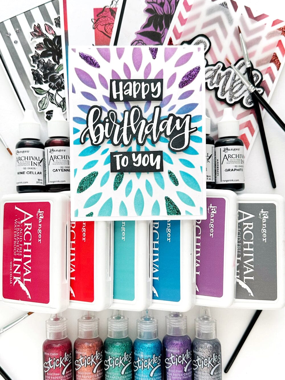 Archival Ink™ Pads Cayenne Ink Pad Archival Ink 