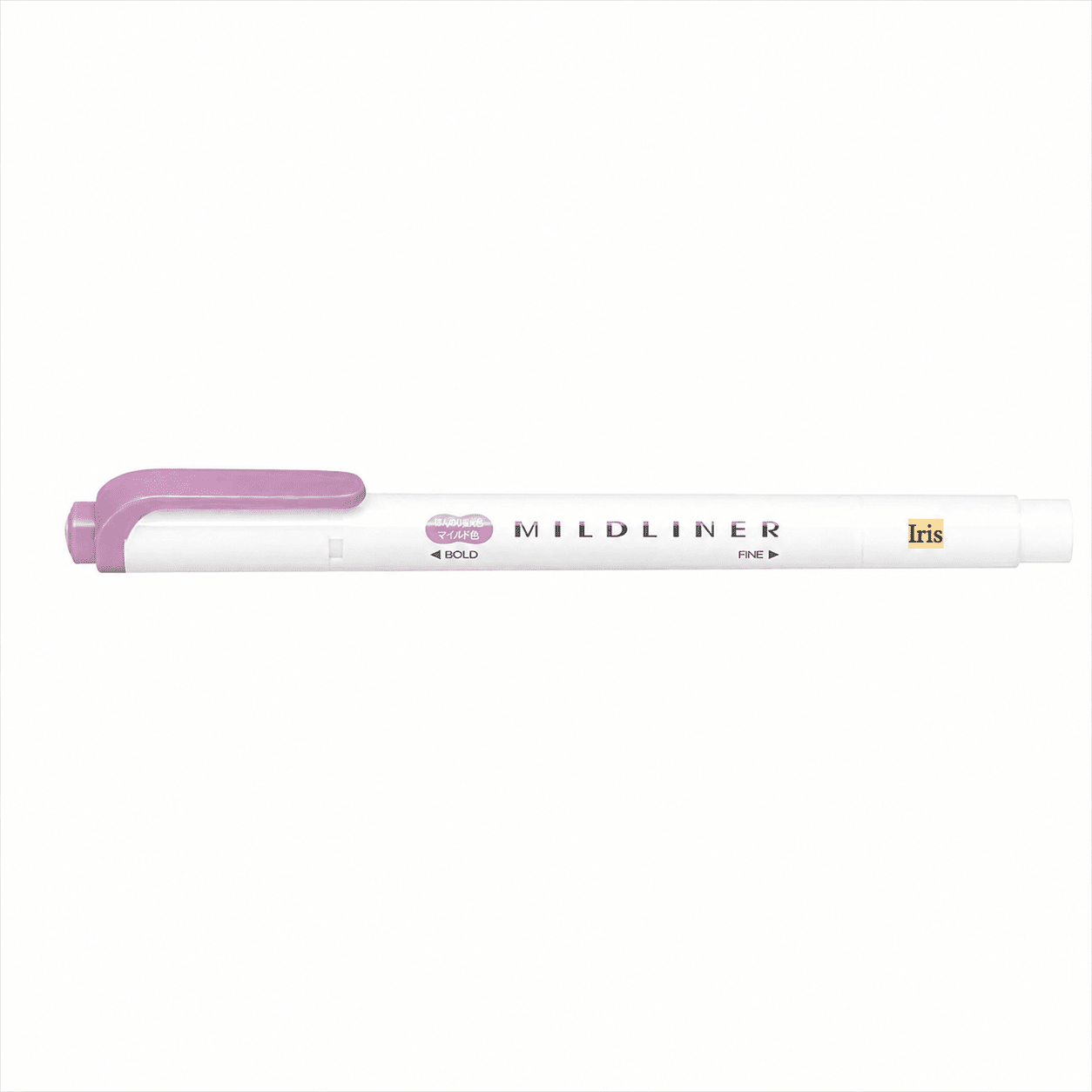 Zebra Mildliners Double-Sided Highlighters Fine/Bold Writing & Coloring Zebra Iris 