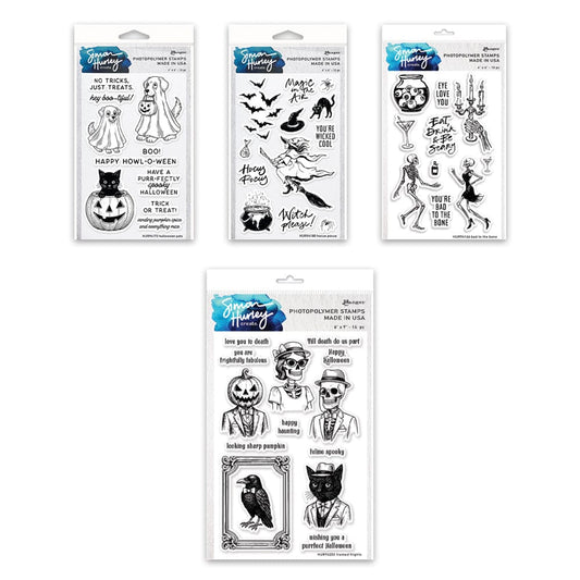 Simon Hurley create. Photopolymer Stamp Halloween Bundle Stamps Simon Hurley 