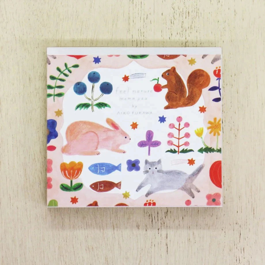 Cozyca Aiko Fukawa Block Memo Pad - Feel Nature Surfaces Cozyca 