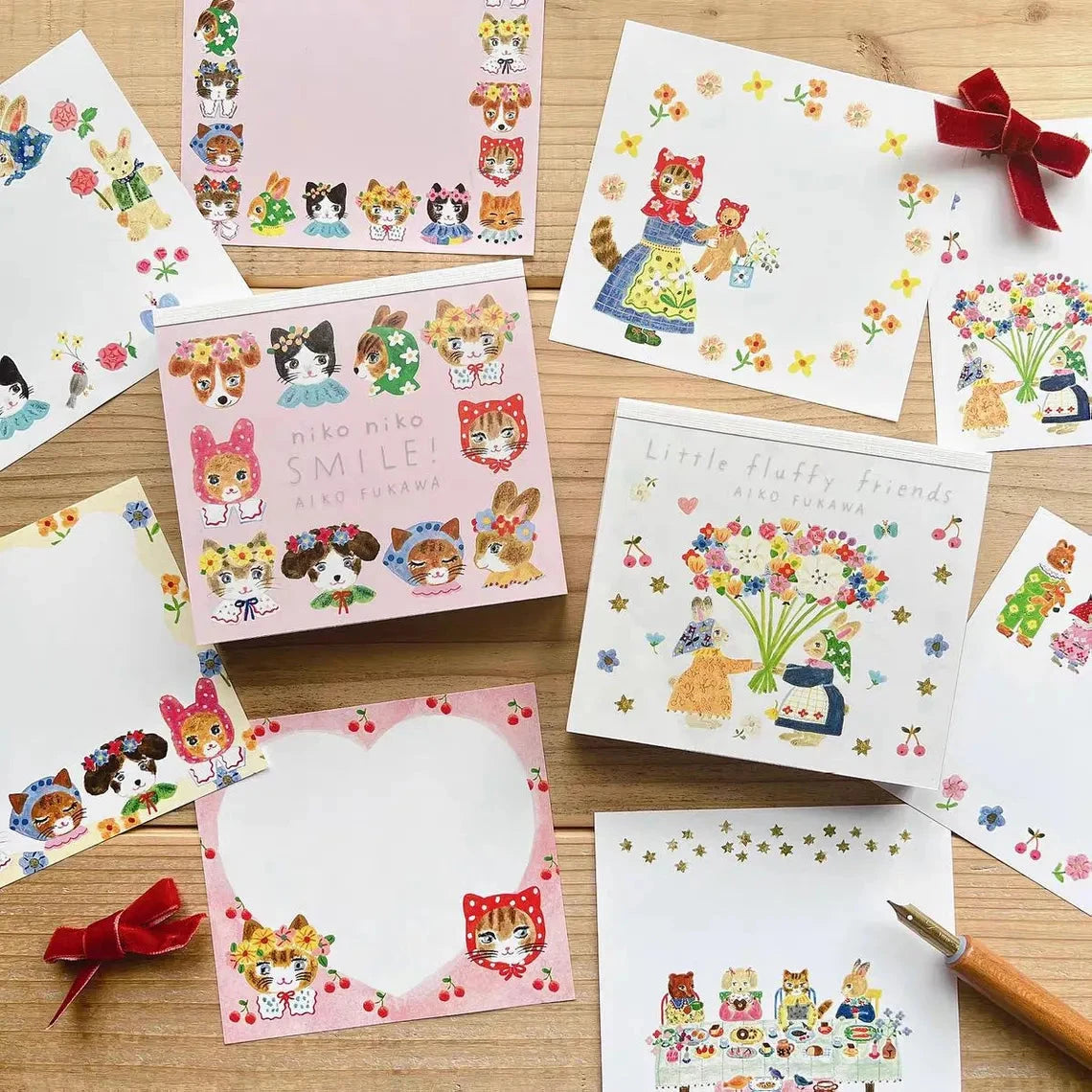 Cozyca Aiko Fukawa Block Memo Pad - Smile! Surfaces Cozyca 