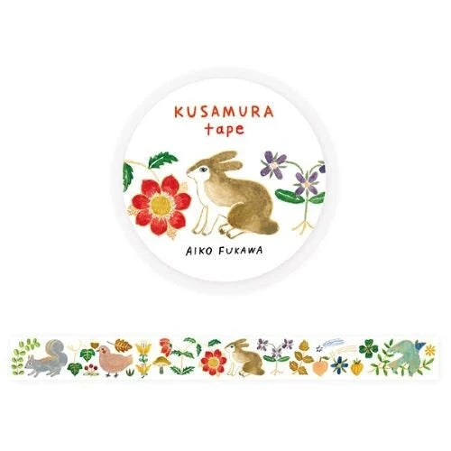 Cozyca Aiko Fukawa Foil Stamping Washi Tape Washi Tape Cozyca Kusamura 
