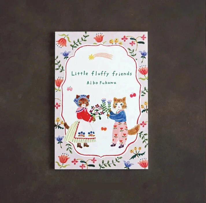 Cozyca Aiko Fukawa Postcard Set - Little Fluffy Friends Surfaces Cozyca 