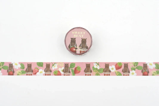 Cozyca Akira Kusaka Foil Stamping Washi Tape Washi Tape Cozyca Sweet Beet 