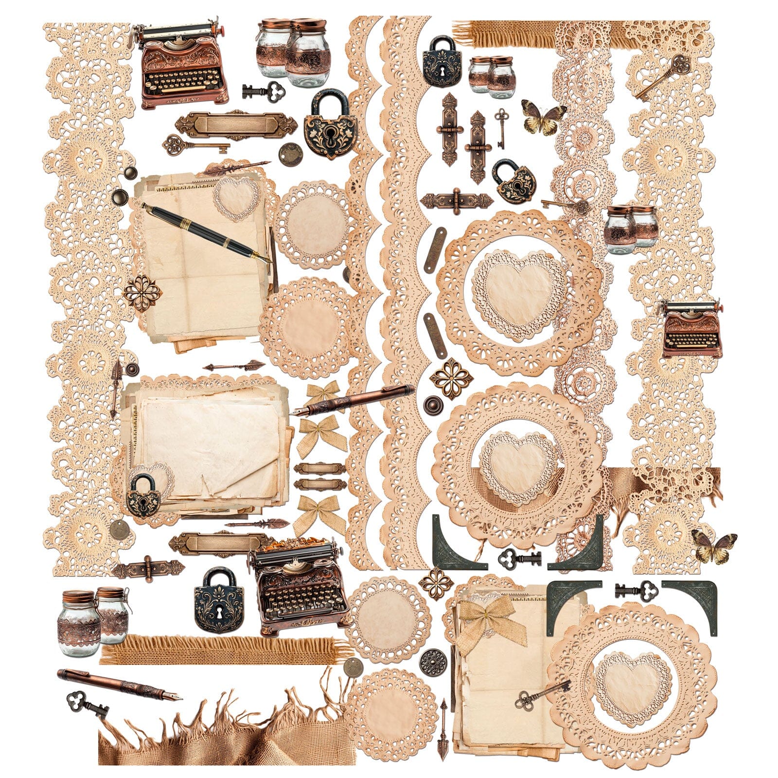 49 and Market Nostalgic Memories Laser Cut Ephemera Surfaces 49 and Market 