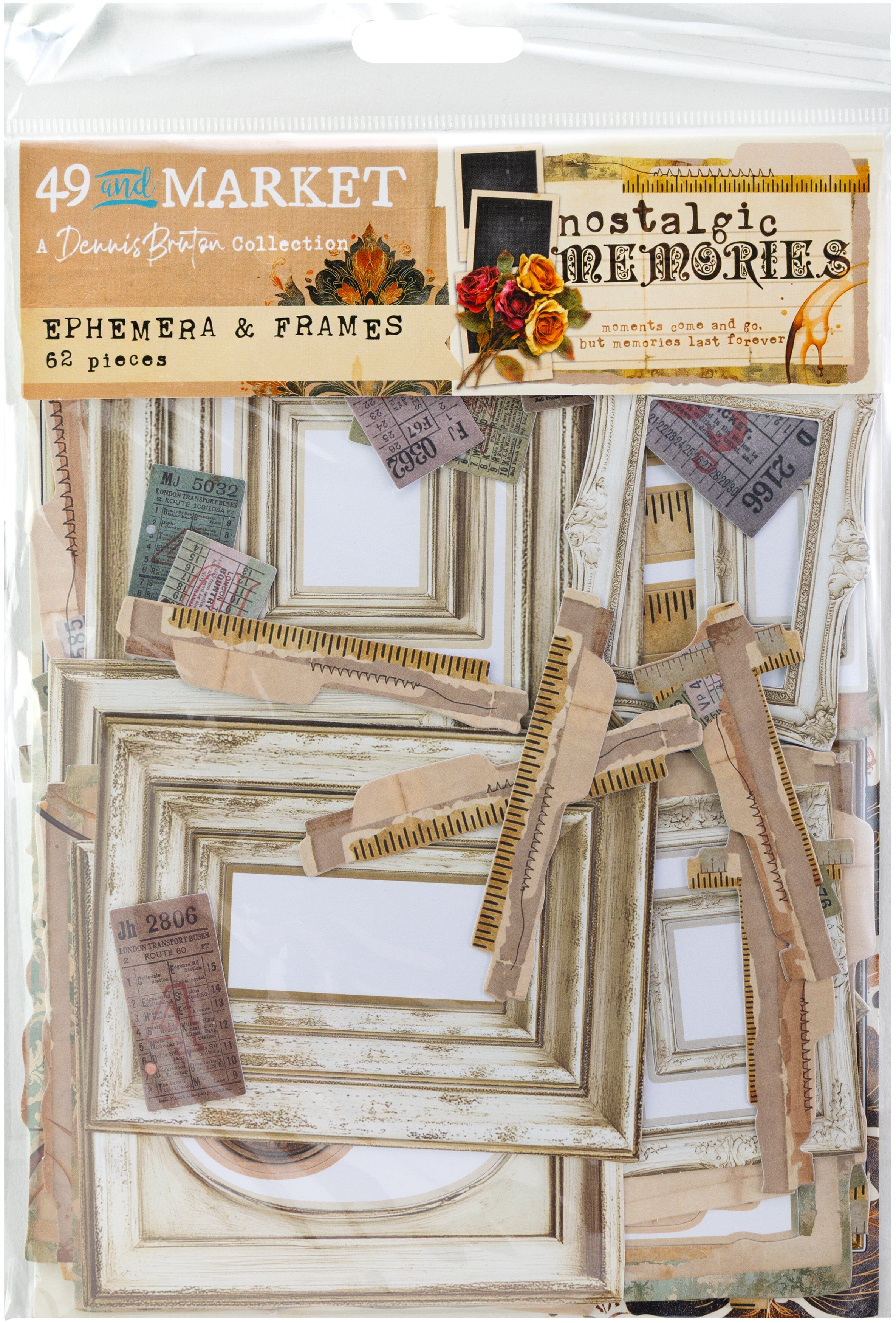 49 and Market Nostalgic Memories Ephemera and Frames Surfaces 49 and Market 