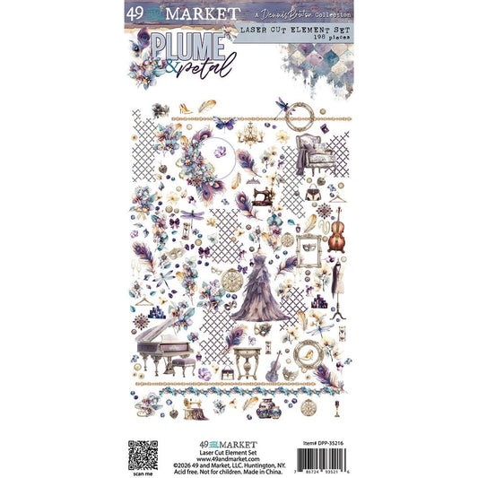 49 and Market Plume & Petal Laser Cut Elements Surfaces 49 and Market 