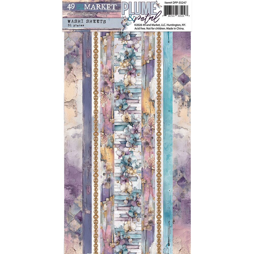 49 and Market Plume & Petal - Washi Sheets Surfaces 49 and Market 