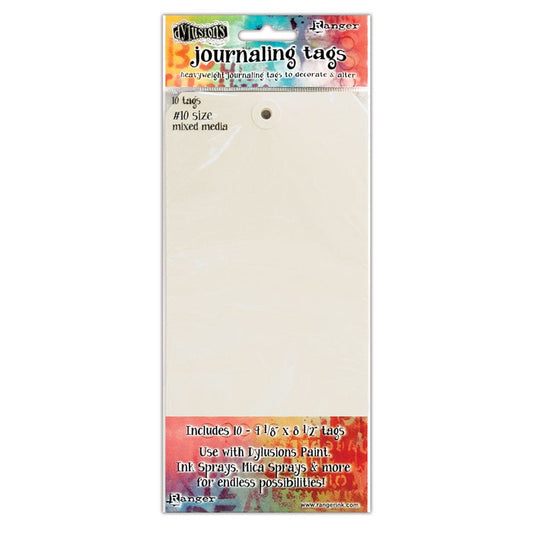 Dylusions Journaling Tags #10 Mixed Media, 10pc Surfaces Dylusions 