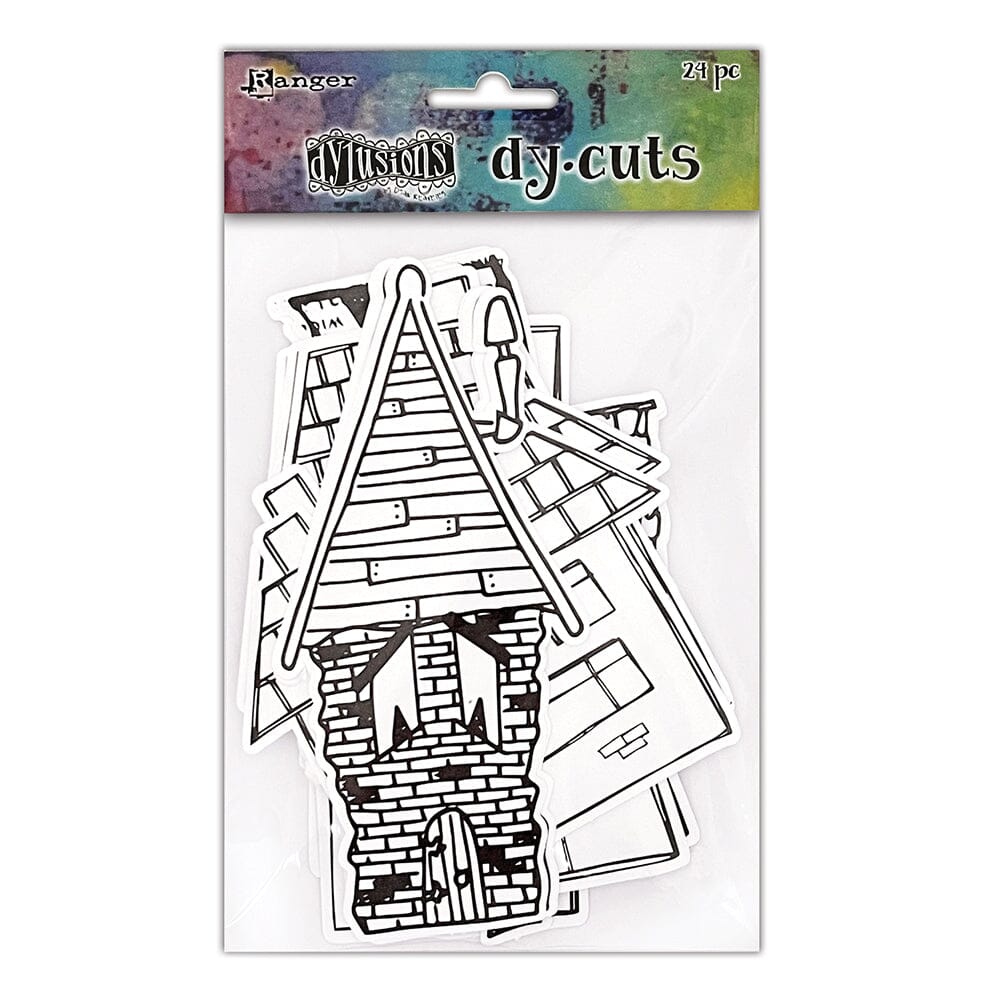 Dylusions Dycuts - Me Houses Creative Dyary Dylusions 