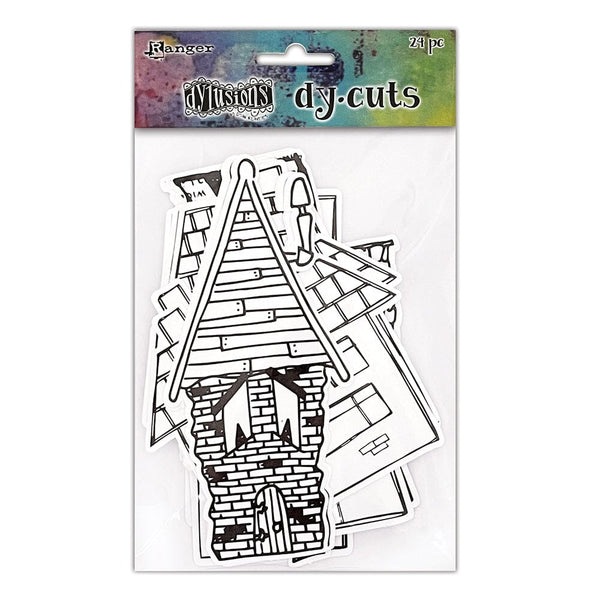 Dylusions Dycuts - Me Houses Creative Dyary Dylusions 