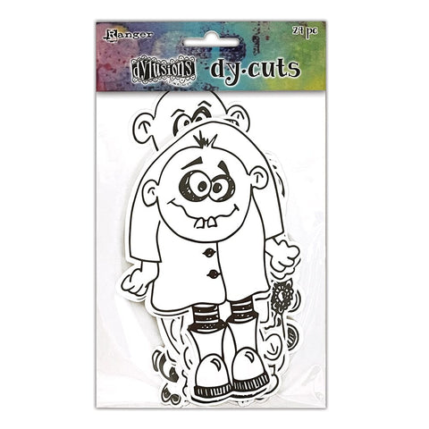 Dylusions Dycuts - Me Monsters Creative Dyary Dylusions 