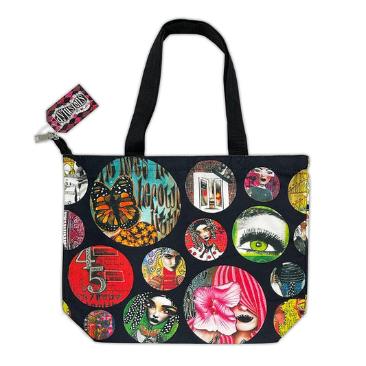Dylusions Zipper Tote Bag Tools & Accessories Dylusions 