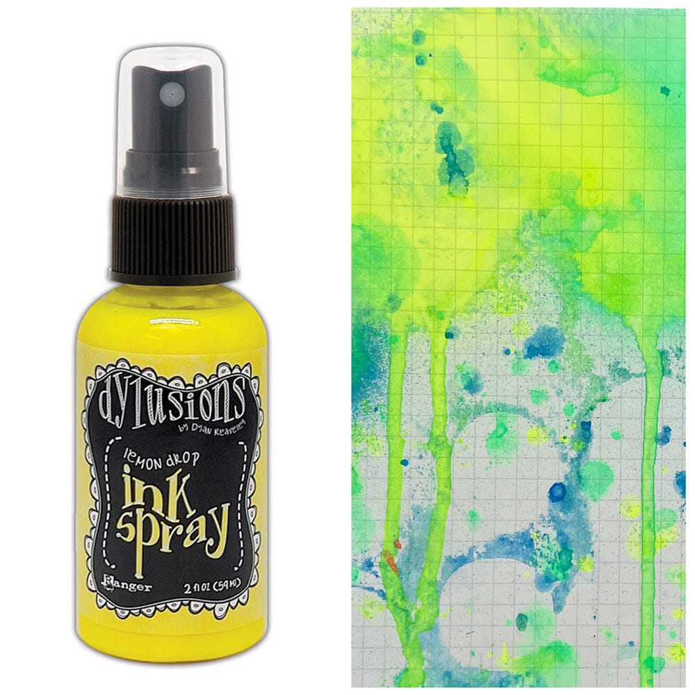 Dylusions Ink Spray Lemon Drop, 2oz Sprays Dylusions 