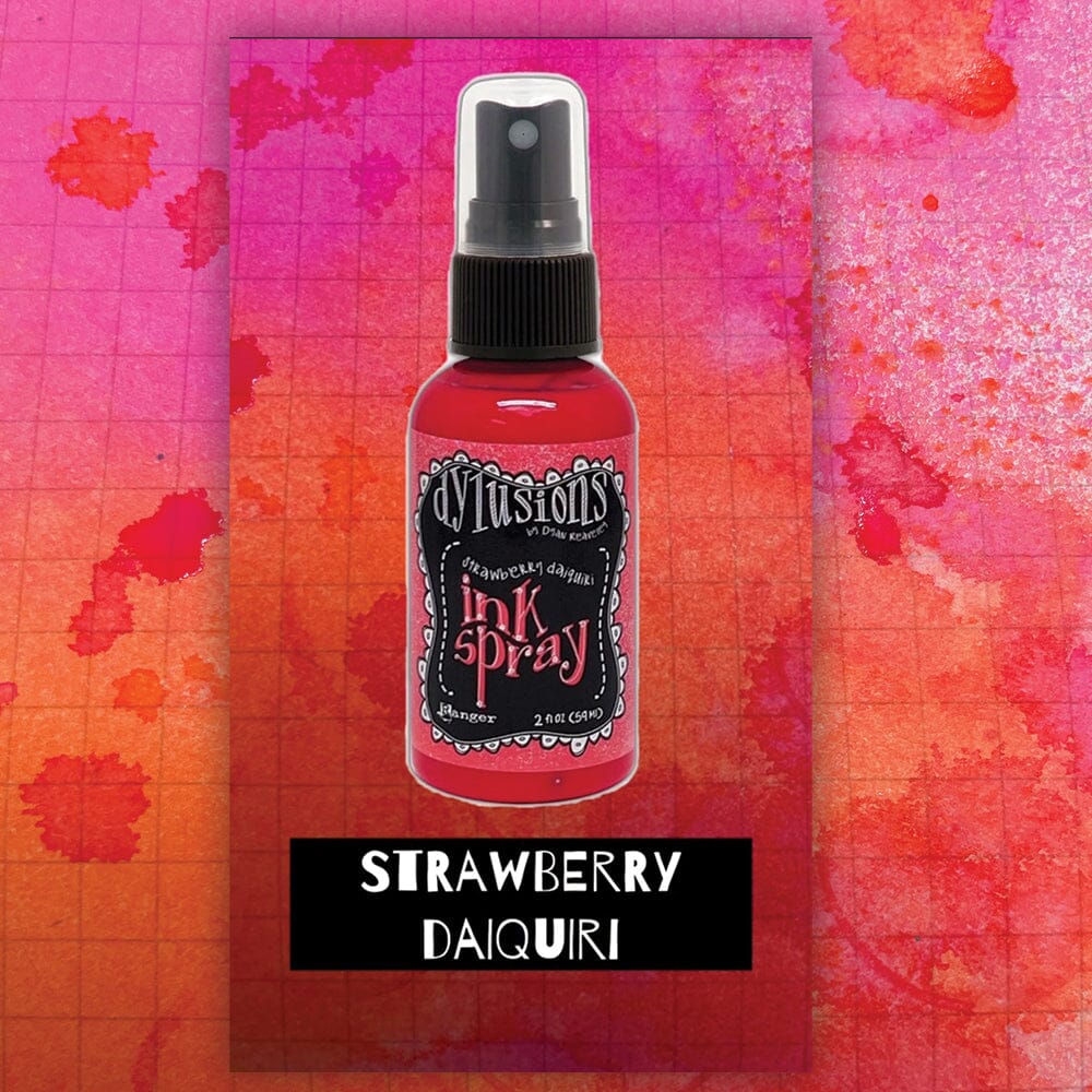 Dylusions Ink Spray Strawberry Daiquiri 2oz Sprays Dylusions 