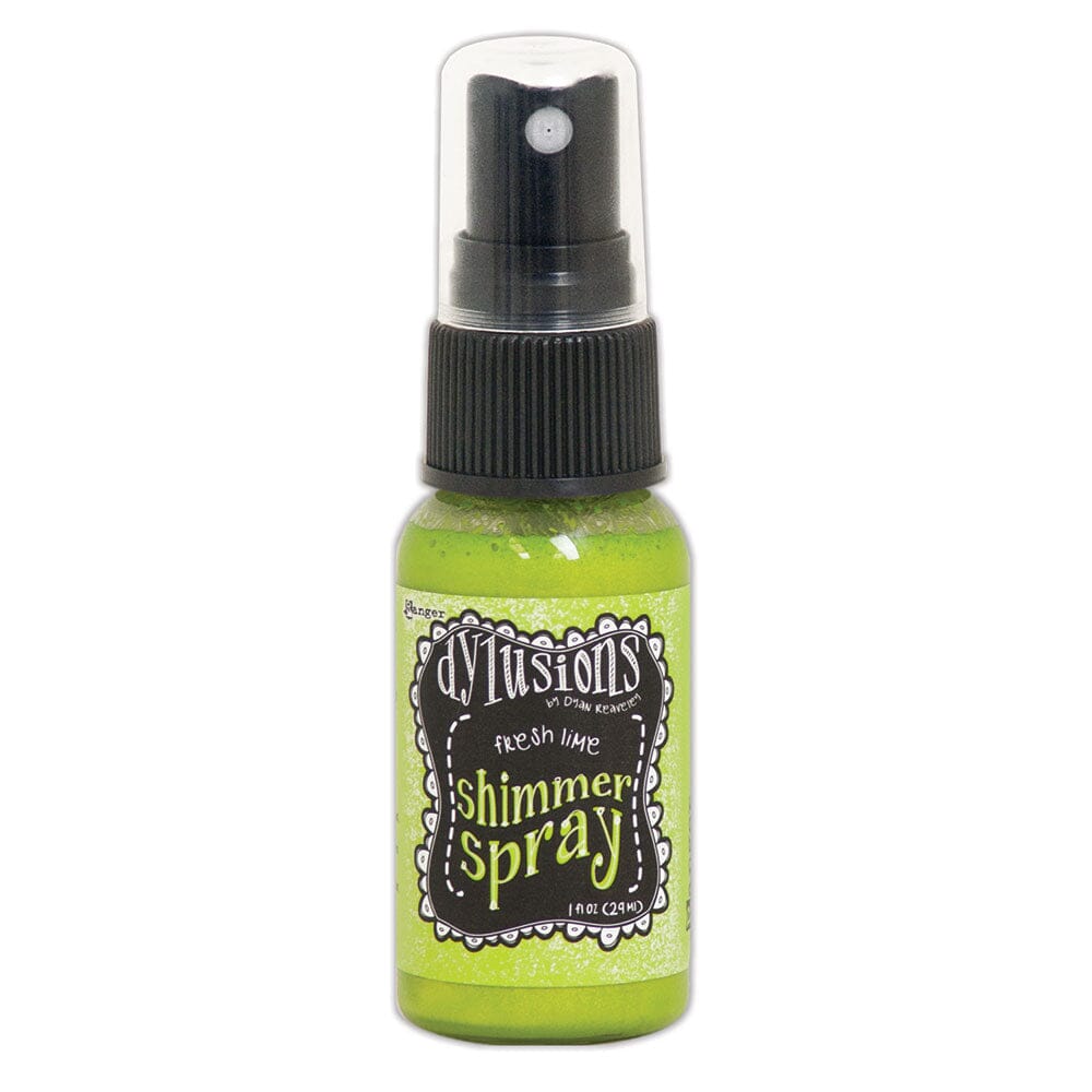 Dylusions Shimmer Spray Fresh Lime, 1oz Sprays Dylusions 