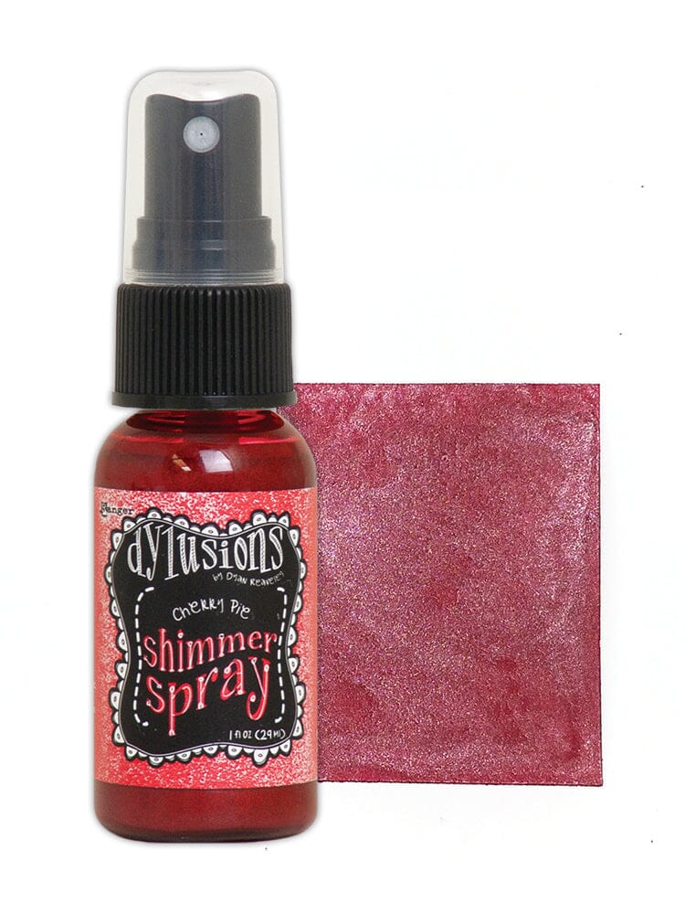 Dylusions Shimmer Spray Cherry Pie Sprays Dylusions 