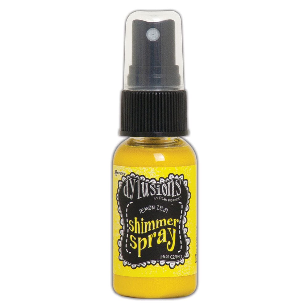 Dylusions Shimmer Spray Lemon Zest Sprays Dylusions 