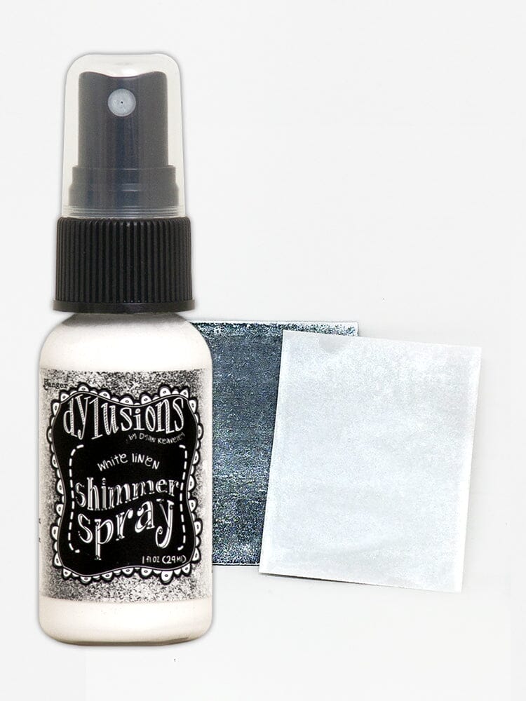 Dylusions Shimmer Spray White Linen Sprays Dylusions 