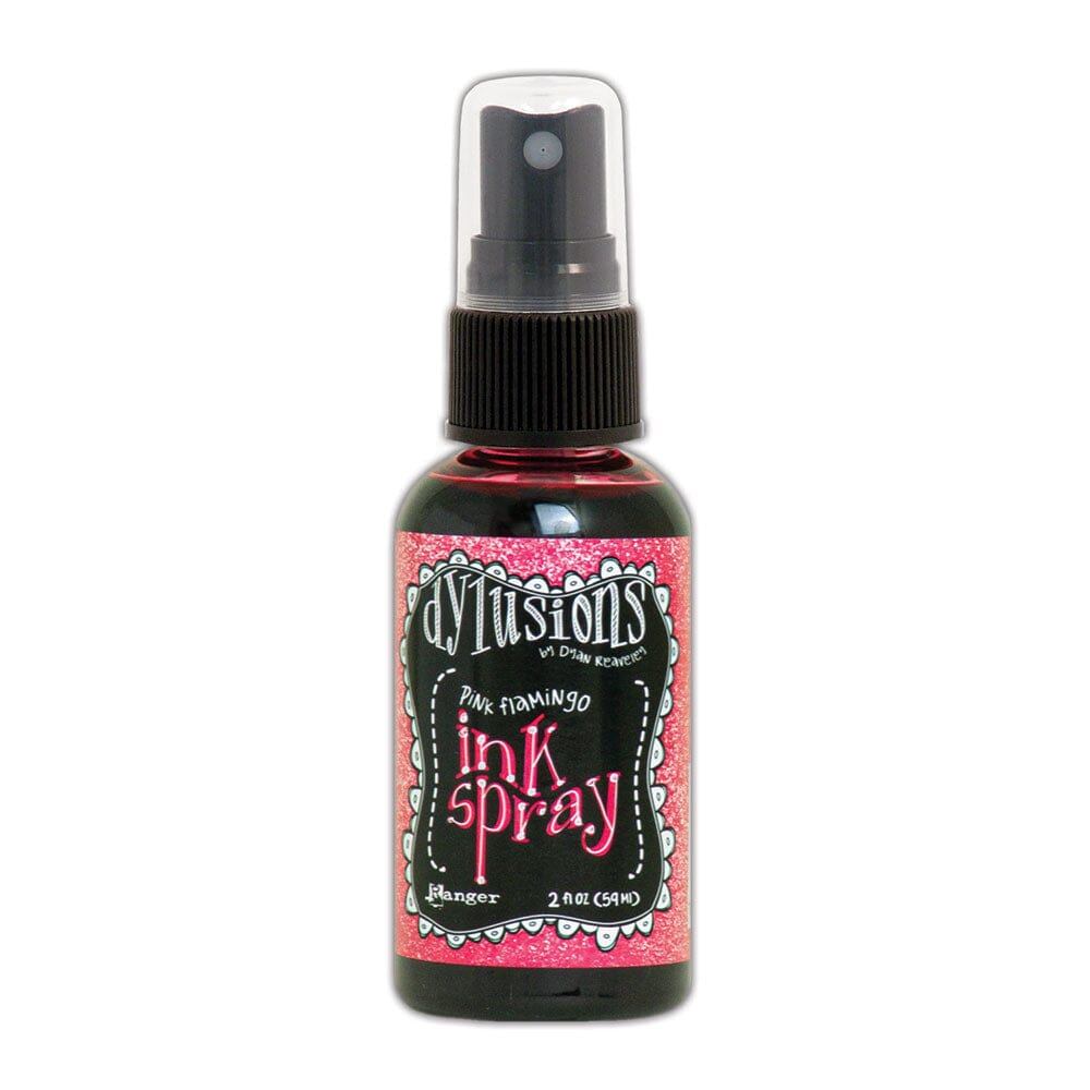 Dylusions Ink Spray Pink Flamingo, 2oz Sprays Dylusions 