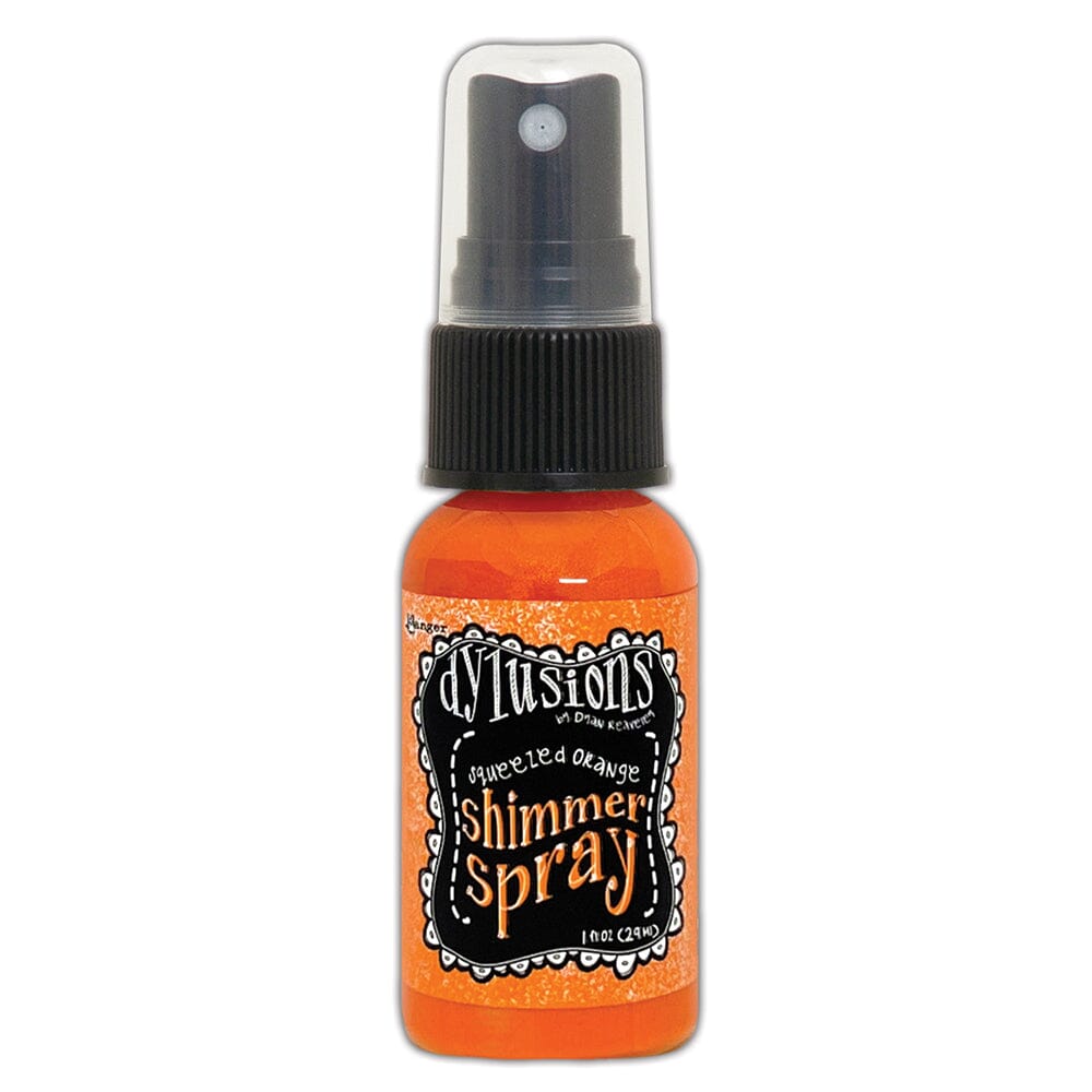 Dylusions Shimmer Spray Squeezed Orange, 1oz Sprays Dylusions 