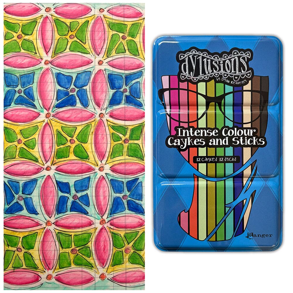 Dylusions Intense Colour Caykes & Sticks, Set 2