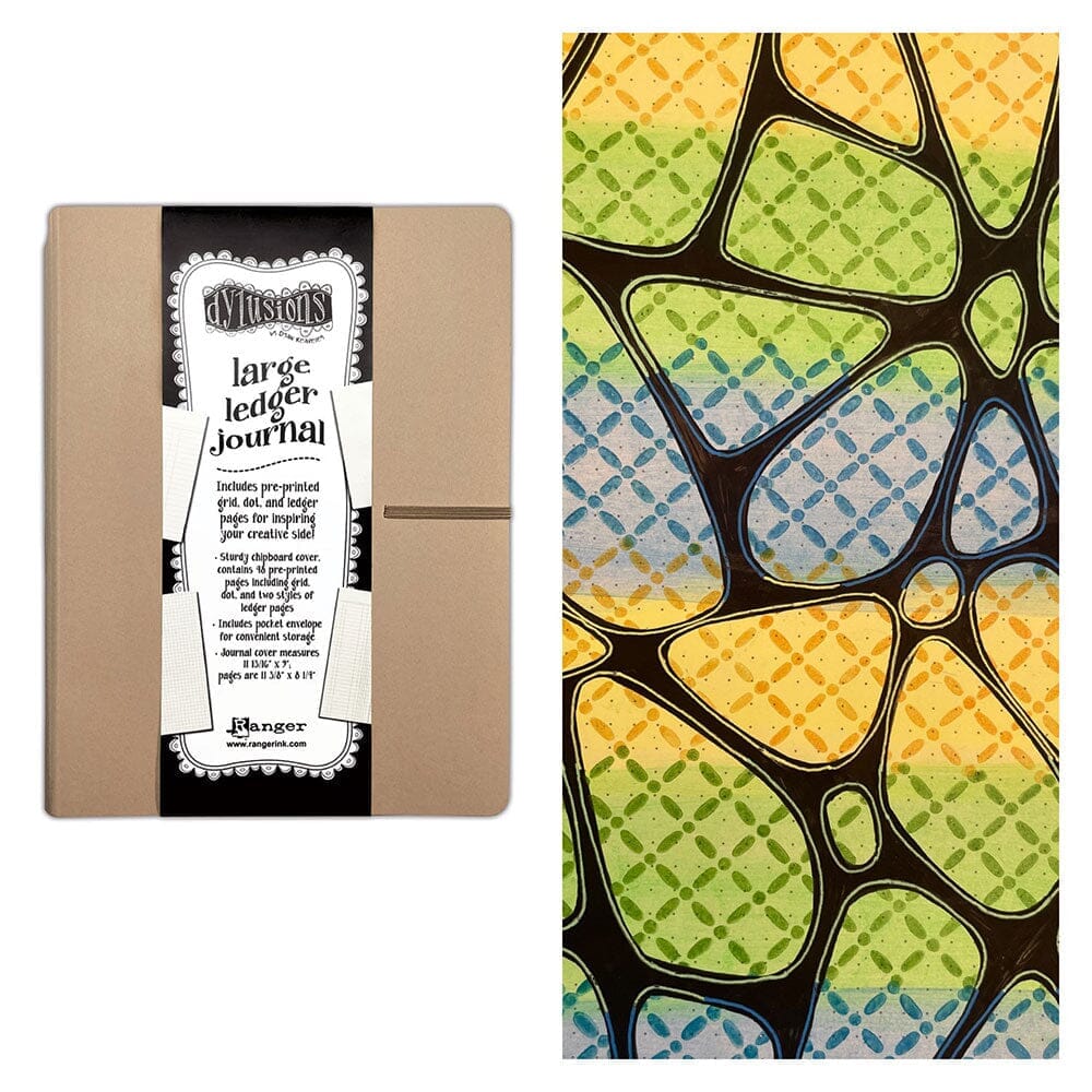 Dylusions Large Ledger Journal Surfaces Dylusions 