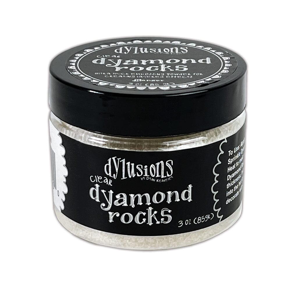 Dylusions Dyamond Rocks - Clear Powders Dylusions 
