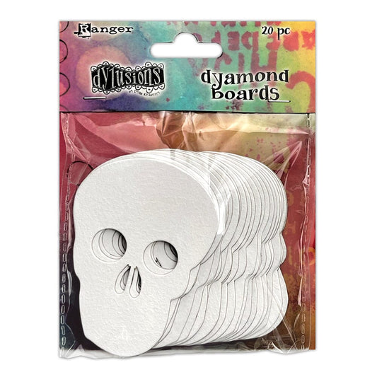 Dylusions Dyamond Boards - Small Skulls Surfaces Dylusions 