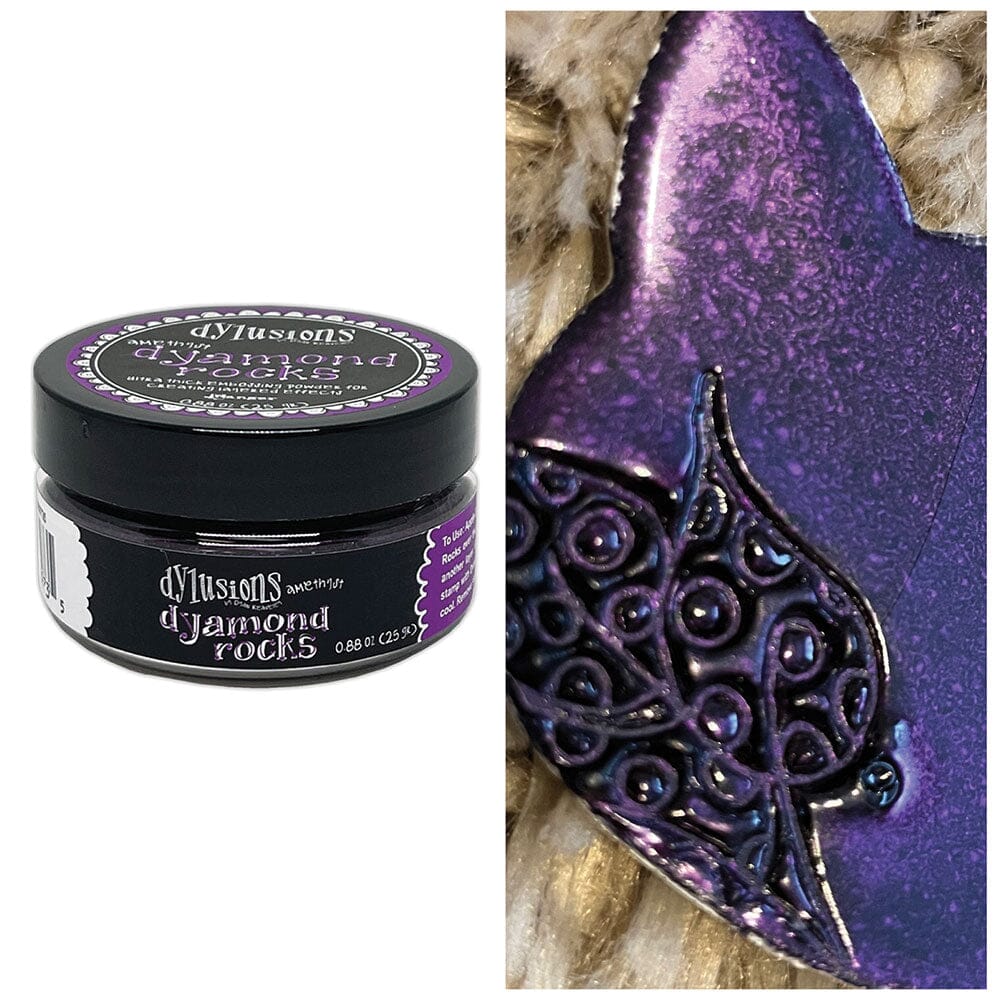 Dylusions Dyamond Rocks - Amethyst Powders Dylusions 