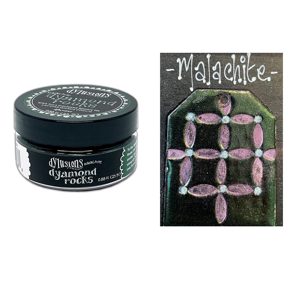 Dylusions Dyamond Rocks - Malachite Powders Dylusions 