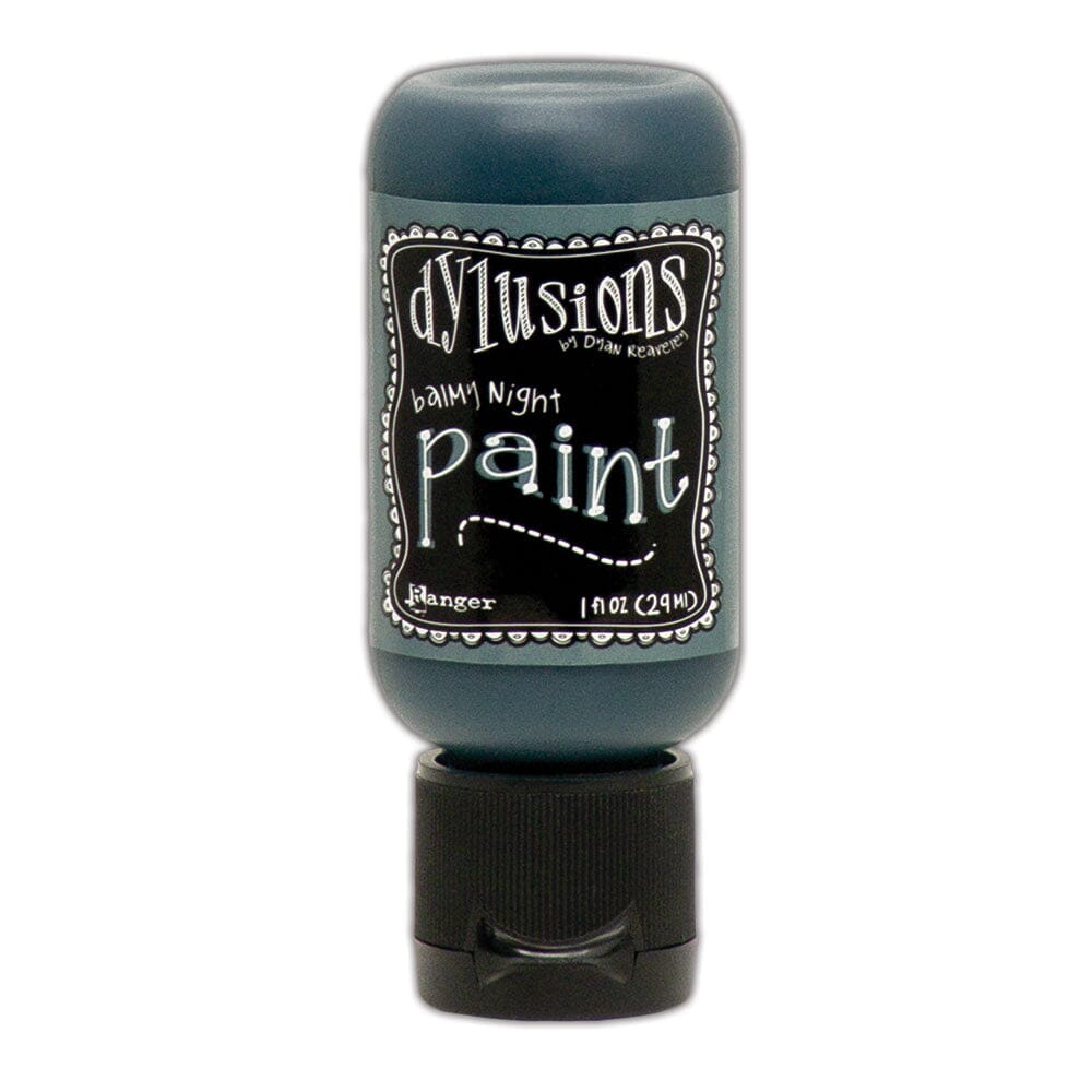 Dylusions Flip Cap Paint Balmy Night, 1oz Paint Dylusions 