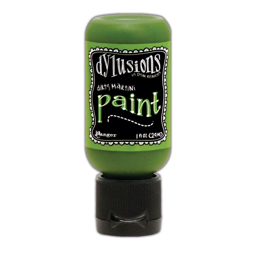 Dylusions Flip Cap Paint Dirty Martini, 1oz Paint Dylusions 