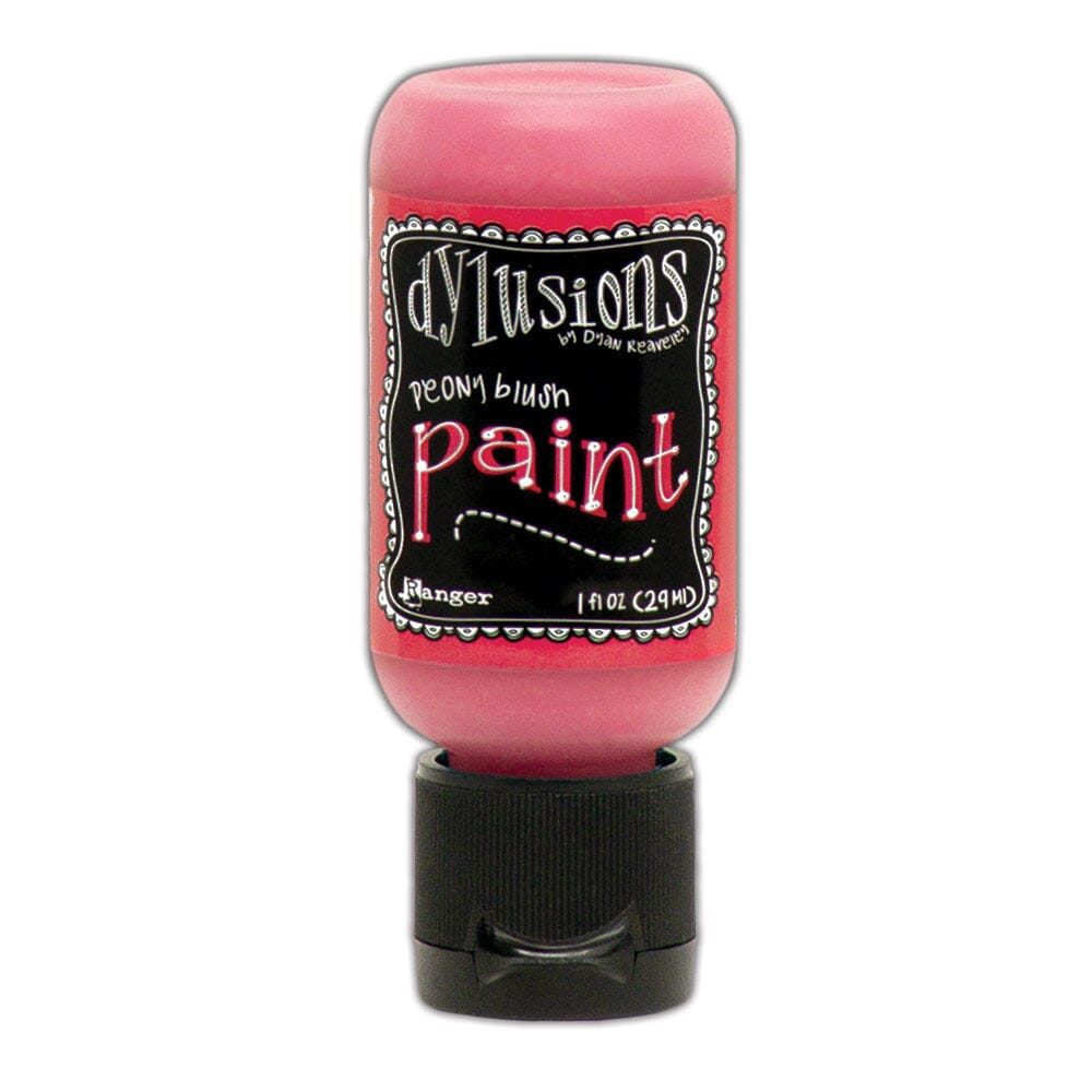 Dylusions Flip Cap Paint Peony Blush, 1oz Paint Dylusions 