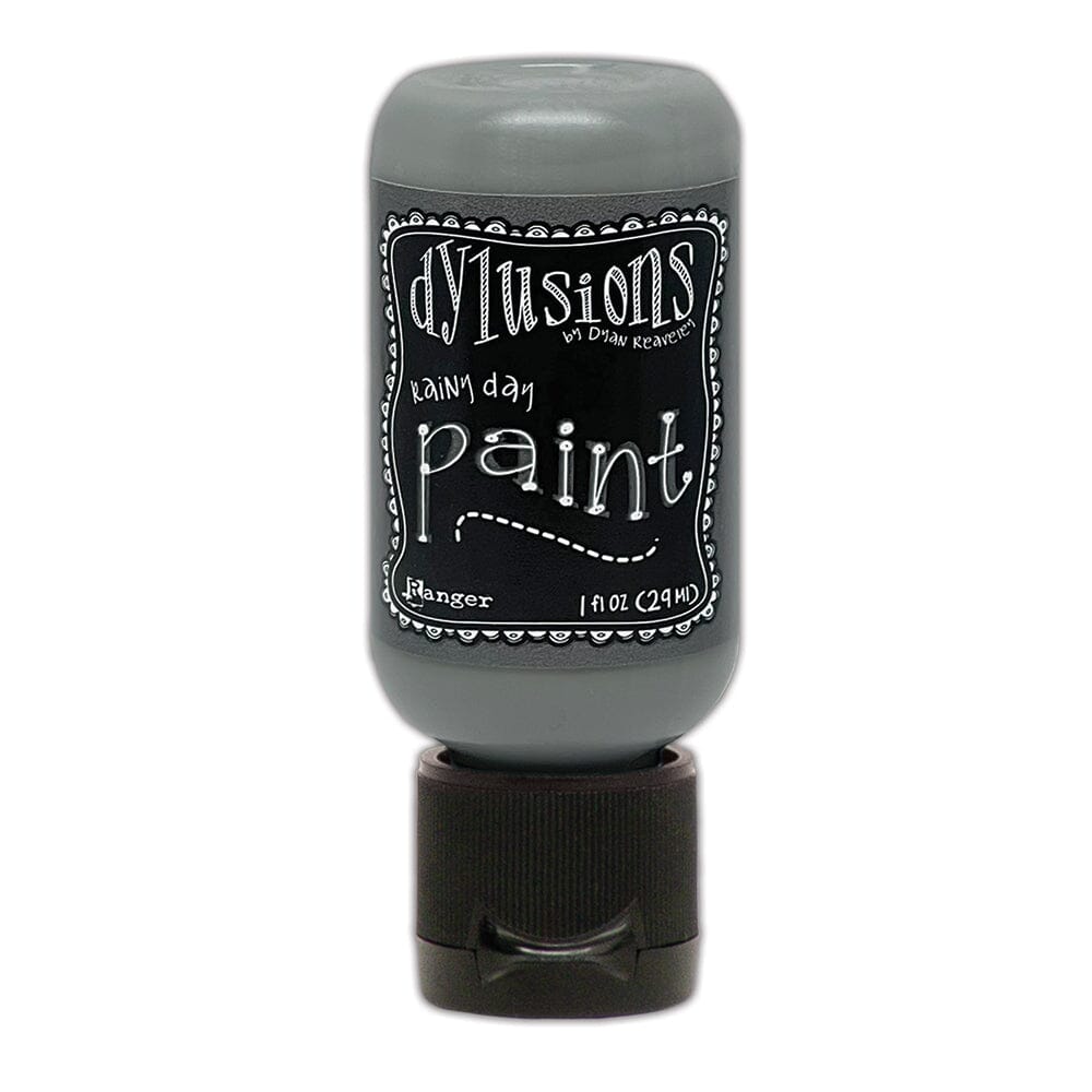 Dylusions Flip Cap Paint Rainy Day, 1oz Paint Dylusions 