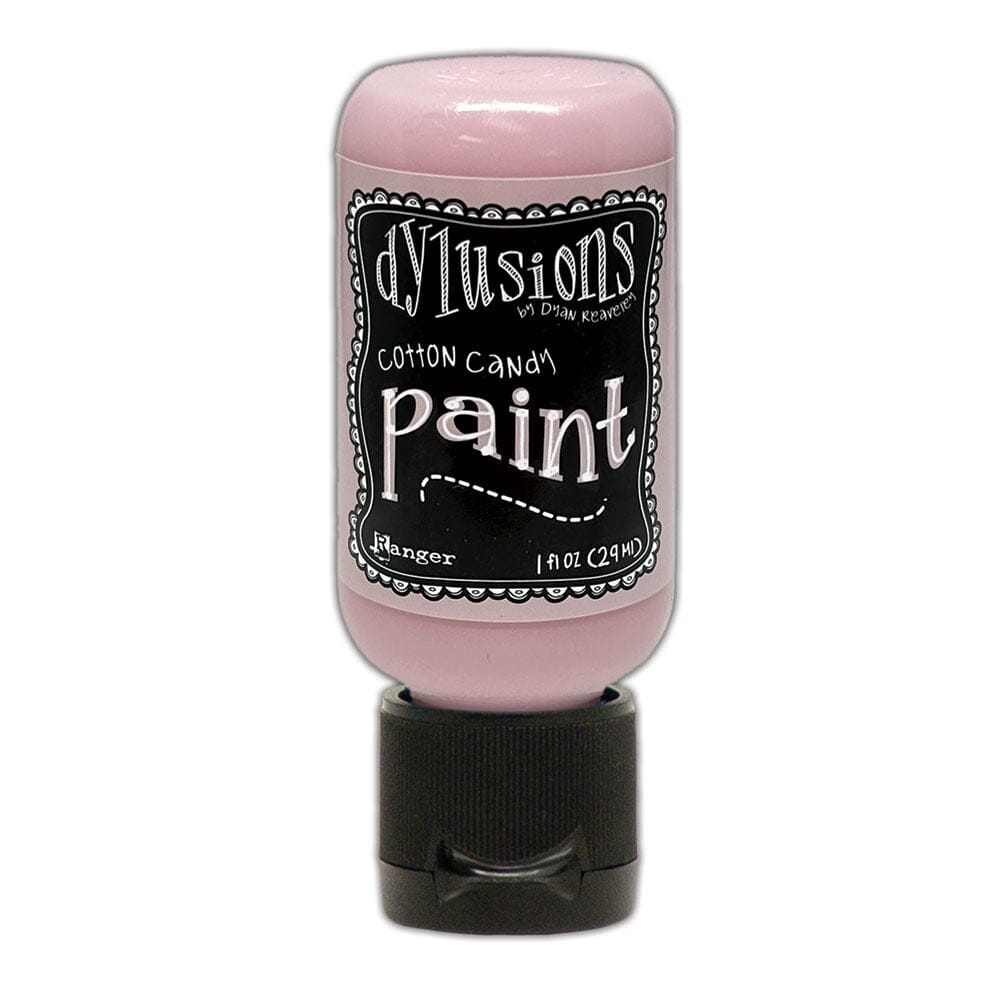 Dylusions Flip Cap Paint Cotton Candy 1oz Paint & Mediums Dylusions 